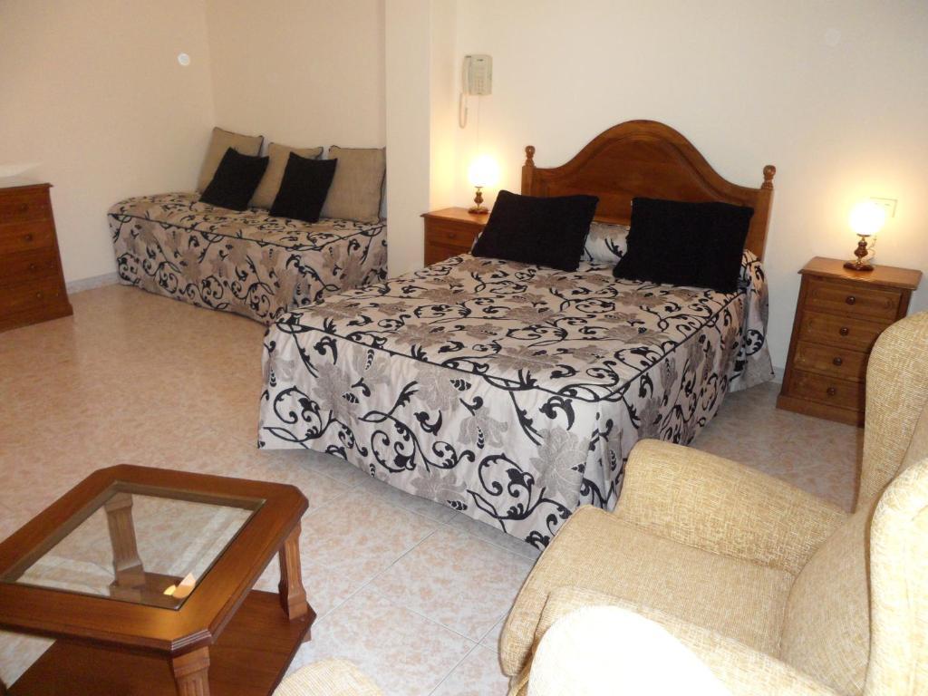 Hotel Avenida Baiona Сабарис Номер фото